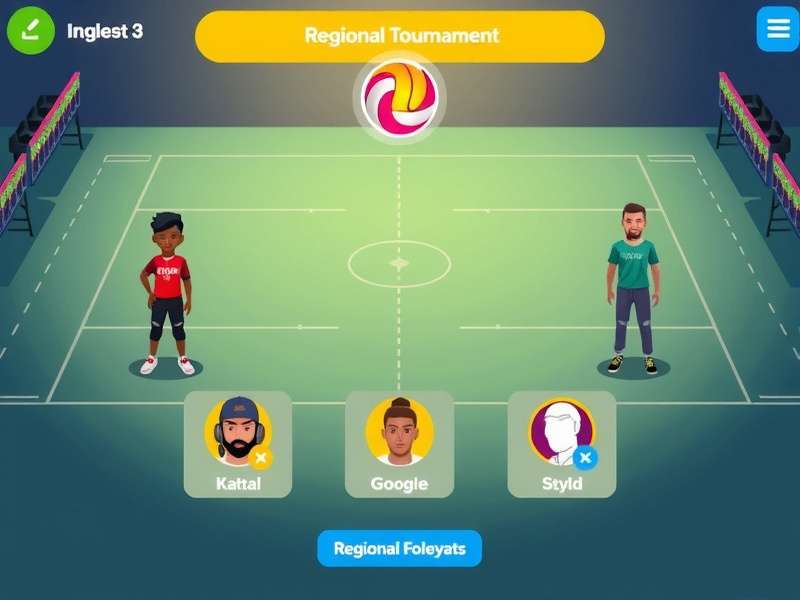 Pro Andhra Volleyball gameplay screenshot